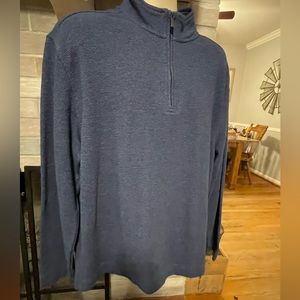 Van hausen men’s blue shirt XL with zipper‎